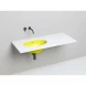 Раковина Salini S-Sense Marea 12 1101109GF 54,5x37,5 см, встраиваемая снизу, покраска по RAL глянец полностью