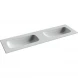 Раковина Ceramica Nova Grace CN7023wx 161x46 см, накладная, белый