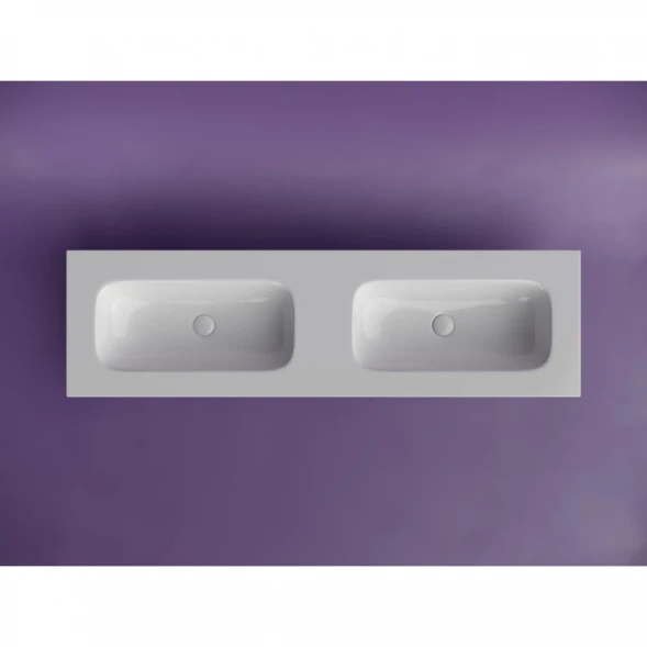 Раковина Ceramica Nova Grace CN7023wx 161x46 см, накладная, белый