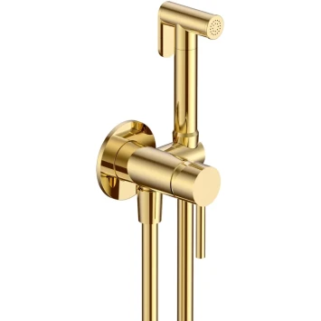 Гигиенический душ AQUAme Siena AQM6217GG со смесителем, Золото