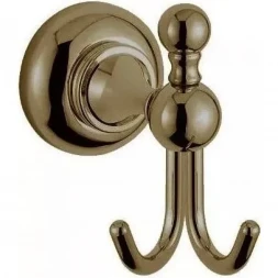 Крючок Cezares Aphrodite APHRODITE-DHK1-02-M двойной, для ванны, бронза