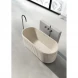 Ванна из литьевого мрамора AltroBagno Gianni AltroBagnoGianni090213Cream 170x75 см, отдельностоящая, кремовый