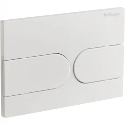 Кнопка смыва BelBagno BB-11-BL для инсталляции, белый глянец
