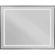 Зеркало BelBagno Kraft SPC-KRAFT-1000-800-SENS-NERO 100x80 см, с LED-подсветкой, сенсорным выключателем, черный