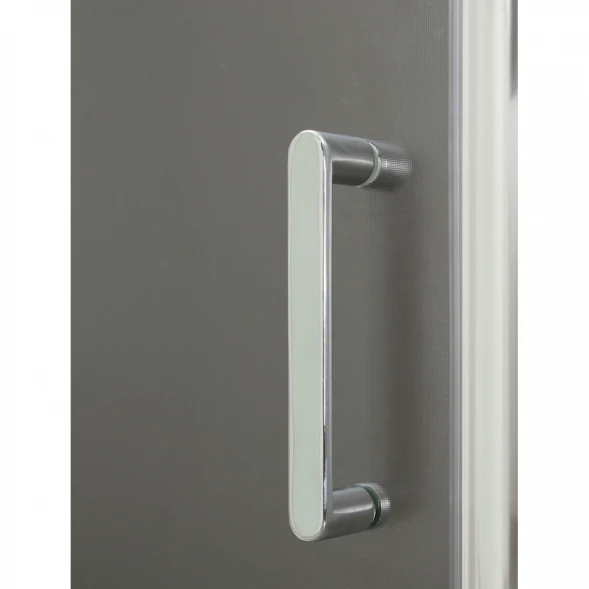 Душевая дверь 130 см BelBagno Uno UNO-195-BF-1-130-P-Cr текстурное стекло