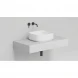 Раковина-чаша Salini S-Sense Oriente Bowl 1109102G 45x40,5 см, накладная, белый глянец
