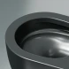 Унитаз подвесной Ceramica Nova Modena CN6063MDH безободковый, с сиденьем микролифт, темный антрацит матовый