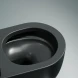 Унитаз подвесной Ceramica Nova Modena CN6063MDH безободковый, с сиденьем микролифт, темный антрацит матовый