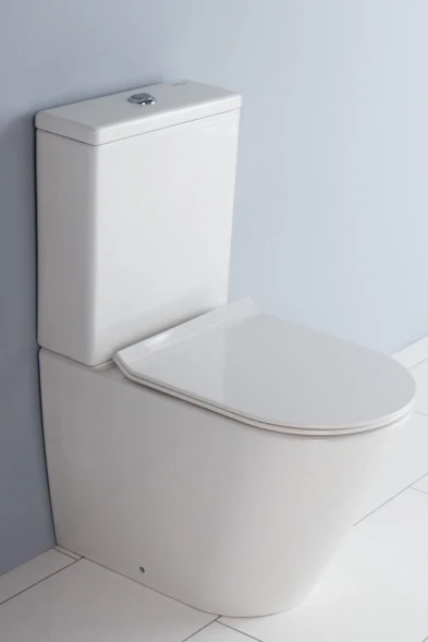 Чаша напольного безободкового унитаза BelBagno Flay-R BB007CPR