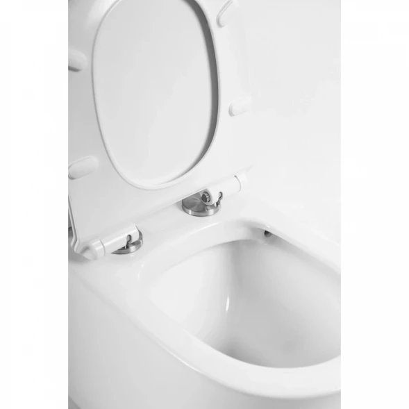 Чаша напольного безободкового унитаза BelBagno Flay-R BB007CPR