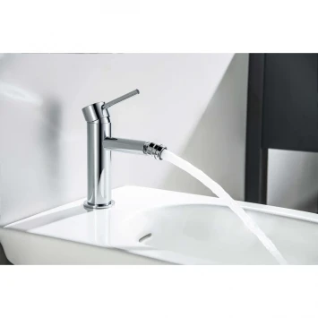 Смеситель для биде Aquatek Европа AQ1318CR без донного клапана, хром