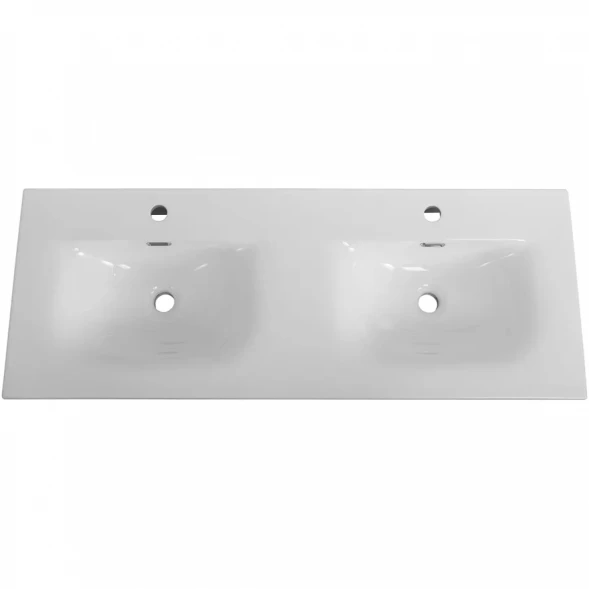 Раковина Cezares Molveno CZR-8099-120-2 121x46 см, накладная, белый