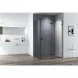 Душевой уголок 138x80 см Cezares BELLAGIO-AH-1-140/80-C-NERO прозрачное