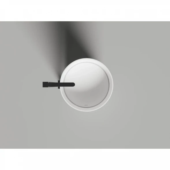 Раковина Salini S-Stone Armonia Round 01 130421M 46x46 см, напольная, белый матовый