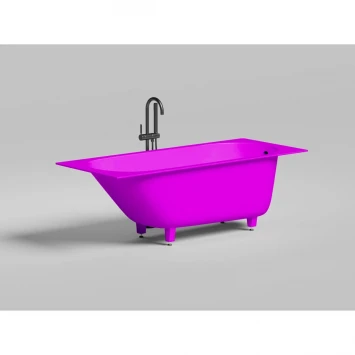 Ванна из литьевого мрамора Salini S-Sense Ornella 102314MF 170x80 см, покраска по RAL матовый полностью