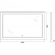 Зеркало 108,5x68,5 см BelBagno Kraft SPC-KRAFT-1085-685-TCH-WARM-NERO
