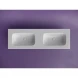 Раковина Ceramica Nova Grace CN7022wx 141x46 см, накладная, белый