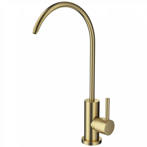 Кран для фильтра Wonzon &amp; Woghand WW-AE4587-BG золотой матовый