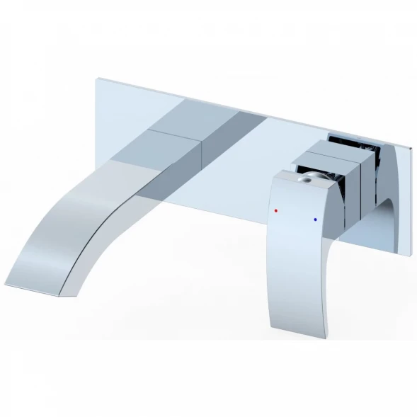 Смеситель для раковины Wonzon &amp; Woghand Fit WW-88869009-CR встраиваемый, хром