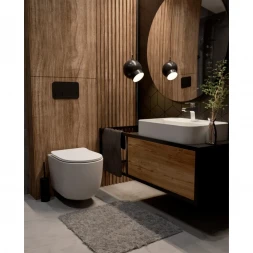Смеситель для раковины AQUAme Prato AQMP6120 без донного клапана, хром