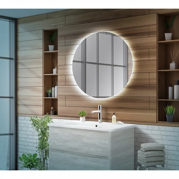 Зеркало BelBagno SPC-INT-700-LED 70x70 см, с LED-подсветкой
