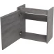 Тумба Cemento Grigio 49,4 см BelBagno Kraft KRAFT MINI-500/260-1A-SO-CG-L
