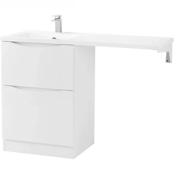 Тумба Bianco Opaco 58 см BelBagno Lavanderia LAVANDERIA-580/1200-2C-PIA-BL