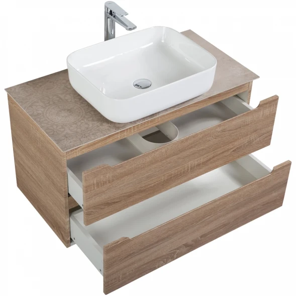 Тумба Rovere Bianco 99,6 см BelBagno Etna ETNA-1000-2C-SO-WO-P