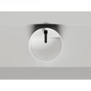 Раковина-чаша Salini S-Sense Armonia Round Top 02 130412TG 45x45 см, накладная, белый глянец