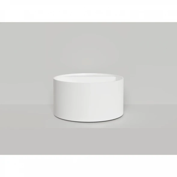 Раковина-чаша Salini S-Sense Armonia Round Top 02 130412TG 45x45 см, накладная, белый глянец