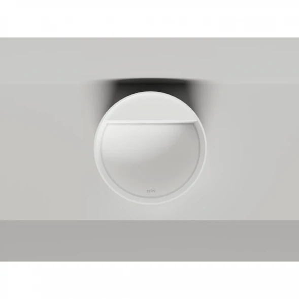 Раковина-чаша Salini S-Sense Armonia Round Top 02 130412TG 45x45 см, накладная, белый глянец
