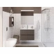 Тумба под раковину BelBagno Uno UNO-MINI-700-2C-SO-СO 70 см, подвесная, бежевый матовый