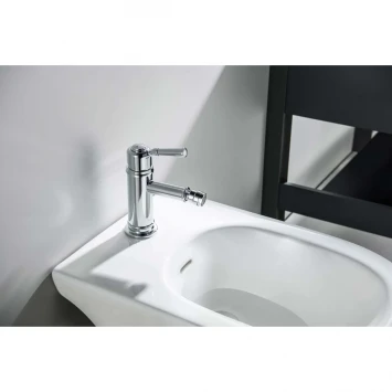 Смеситель для биде Aquatek Классик AQ1518CR без донного клапана, хром