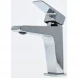 Смеситель для раковины AQUAme Prato AQMP6121 с донным клапаном, хром