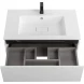 Тумба под раковину Cezares Slider SLIDER-800-1C-SO-BO 79,8 см, подвесная, Bianco Opaco