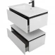 Тумба под раковину Cezares Slider SLIDER-800-1C-SO-BO 79,8 см, подвесная, Bianco Opaco