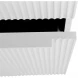 Пенал Cezares Premium 55506 подвесной L/R, Plisse Bianco Opaco