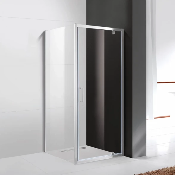 Душевой уголок Cezares Molveno MOLVENO-AH-1-100/80-C-Cr-IV 100x80 см, профиль хром, стекло прозрачное