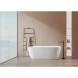 Ванна из литьевого мрамора AltroBagno Luciana AltroBagnoLuciana090221White 170x80 см, отдельностоящая, белый