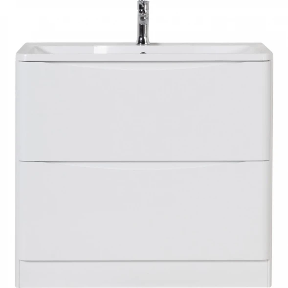 Тумба Bianco Lucido 79,6 см BelBagno Acqua ACQUA-800-2C-PIA-BL