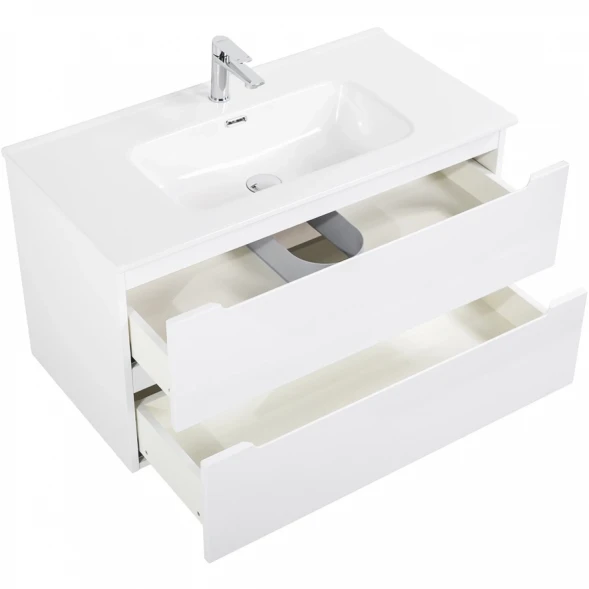 Тумба Bianco Lucido 79,6 см BelBagno Etna ETNA-800-2C-SO-BL-P