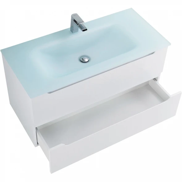 Тумба Bianco Lucido 79,6 см BelBagno Etna ETNA-800-2C-SO-BL-P