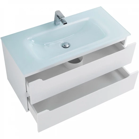 Тумба Bianco Lucido 79,6 см BelBagno Etna ETNA-800-2C-SO-BL-P