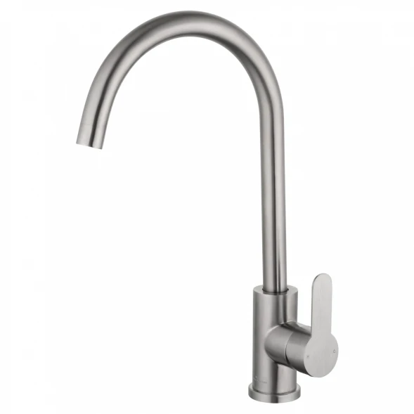 Смеситель для кухни Wonzon &amp; Woghand WW-AE4554-BS никель матовый