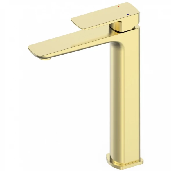 Смеситель для раковины Wonzon &amp; Woghand Edge WW-88239003-BG золотой матовый