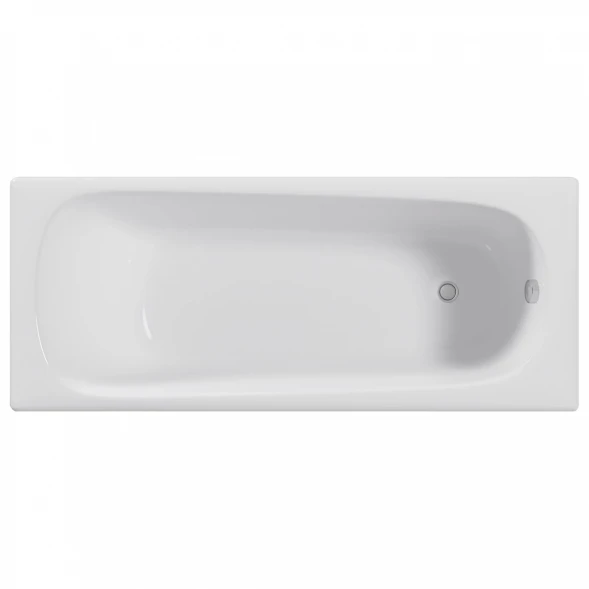 Ванна чугунная Delice Continental DLR230612 150x70 см, белый
