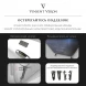 Ванна чугунная Vinsent Veron Concept VCO1407042H/VH0012BR-AS 140x70 см, с ручками, антискользящим покрытием, белый