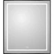 Зеркало BelBagno Kraft SPC-KRAFT-700-800-LED-TCH-WARM-NERO 70x80 см, с LED-подсветкой, сенсорным выключателем, антизапотеванием, черный