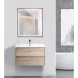 Зеркало BelBagno Kraft SPC-KRAFT-700-800-LED-TCH-WARM-NERO 70x80 см, с LED-подсветкой, сенсорным выключателем, антизапотеванием, черный