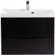 Тумба Nero Lucido 59,6 см BelBagno Marino MARINO-600-2C-SO-NL-P